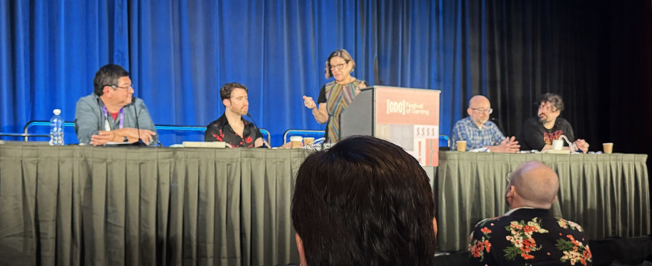 Photo of GDC indie game journalism photo